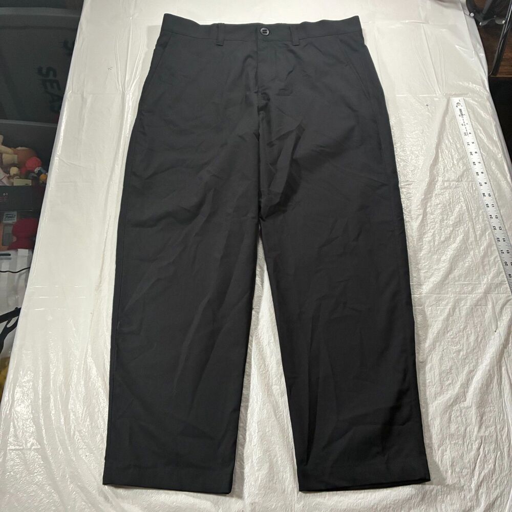 Lululemon Men's Relaxed Tapered Smooth Twill Trouser Cropped Pants Size (36x28)